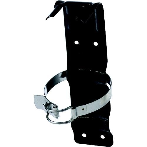 Black Steel Wall Mount Fire Extinguisher Mounting Bracket 2 Count K558
