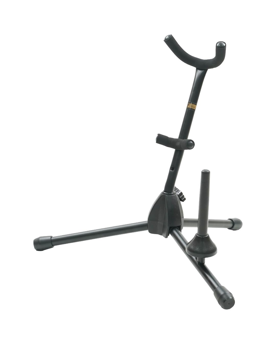 Black Alto Tenor Sax Stand with Flute Clarinet Peg U408261