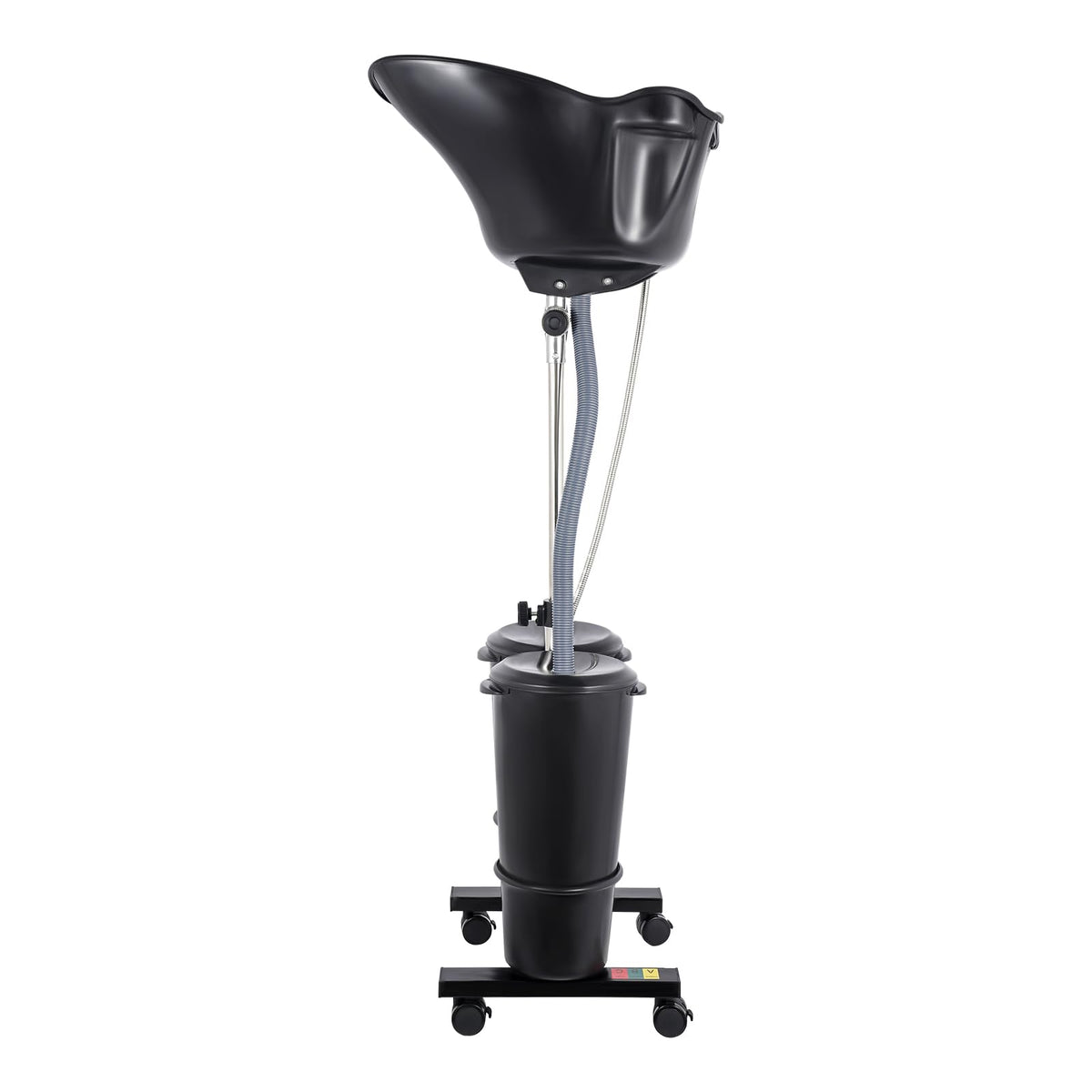 Portable Shampoo Bowl Electric Pump 2 Buckets Height Adjustable H88010