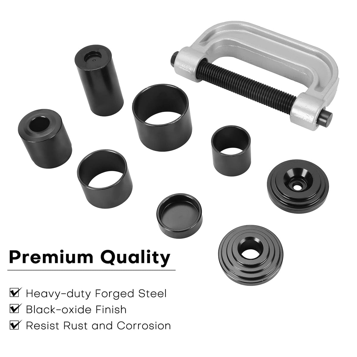 Heavy Duty Ball Joint Press & U Joint Removal Tools with 4-Wheel Drive Adapters N556