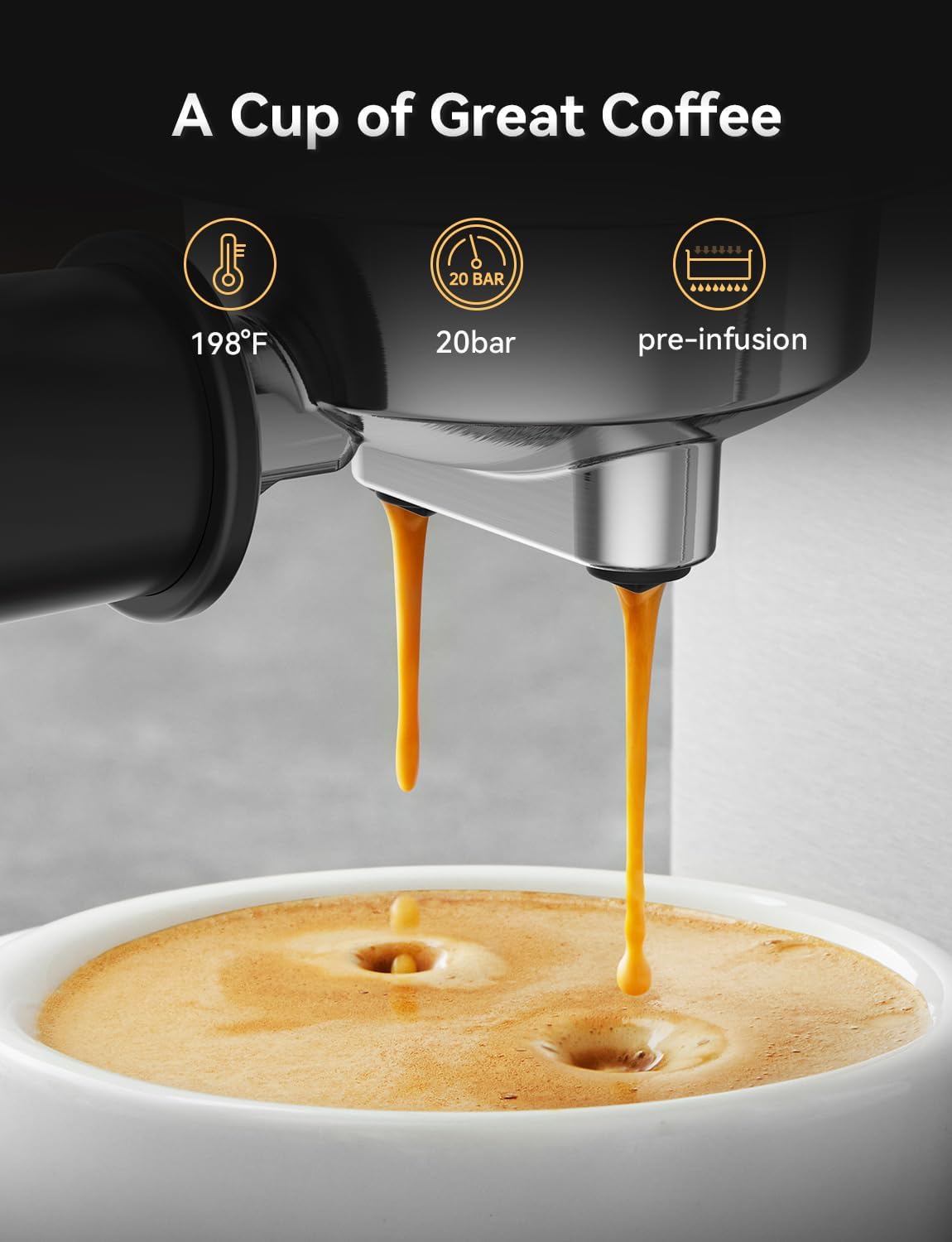 20 Bar Espresso Coffee Machine A594259