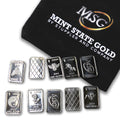.999 Pure Silver Bars with Jewelry Pouch U1308