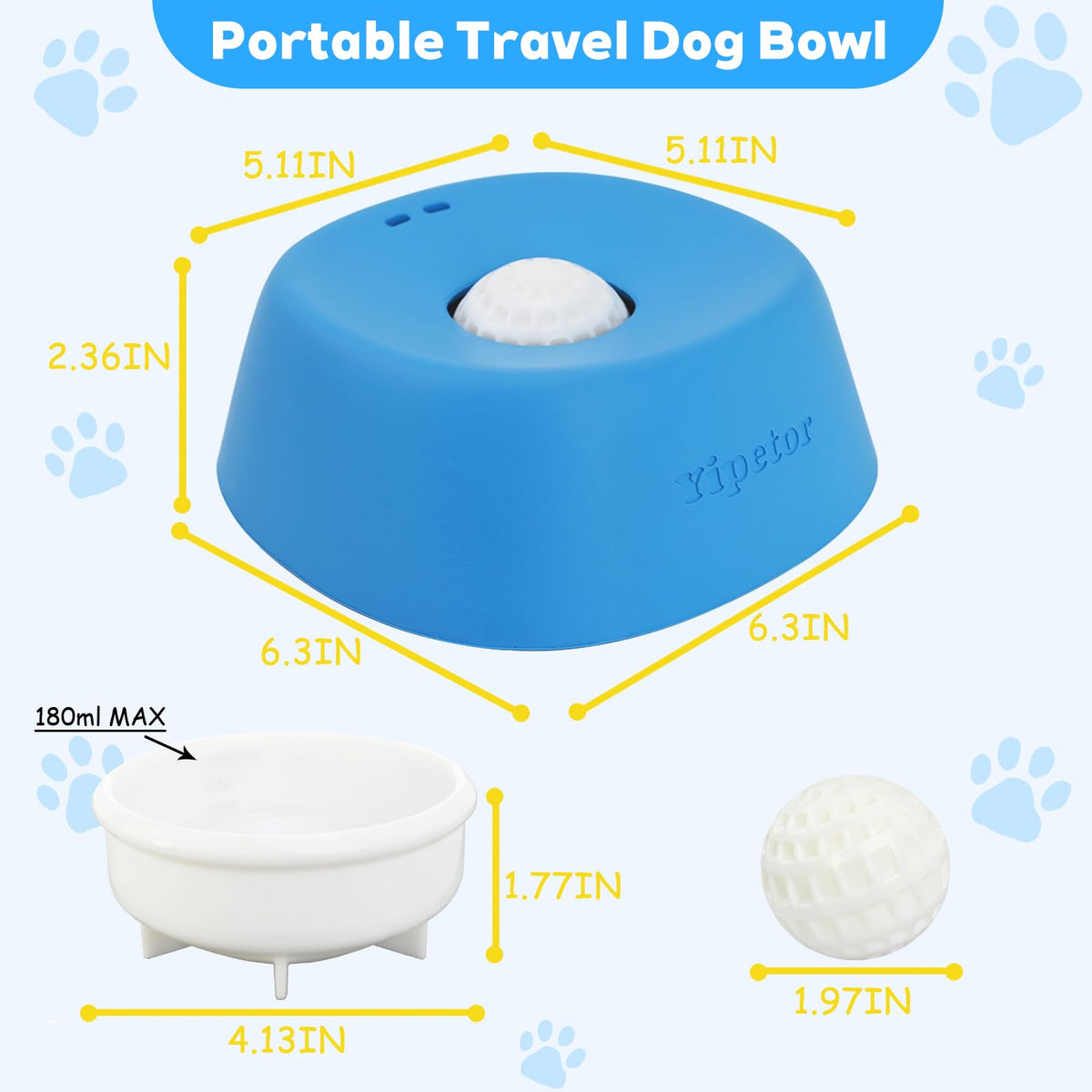 Dog Lick Bowl Slow Feeder Puzzle Toys Z67859