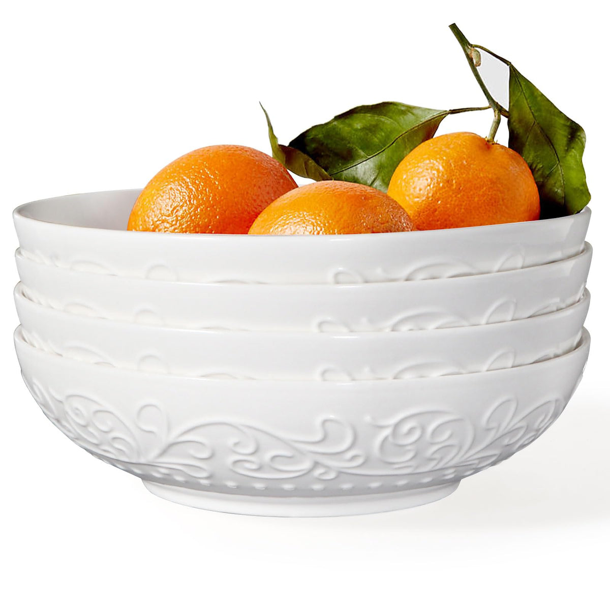 42oz Ceramic Ramen Bowl Set of 4 E79417