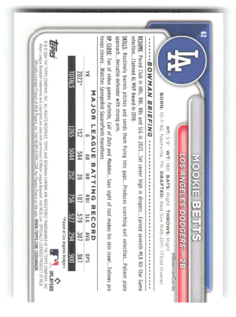 Baseball Trading Card L476