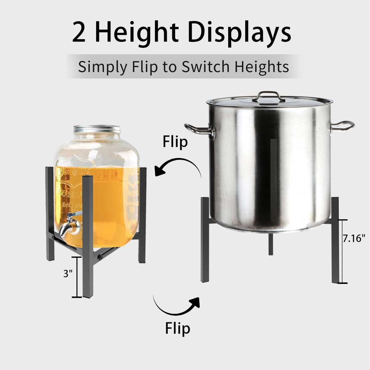 Water Jug Dispenser Stand for 2-5 Gallon I63783