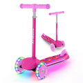 Kids 3-Wheel Scooter with Light-Up Deck and Wheels A6917
