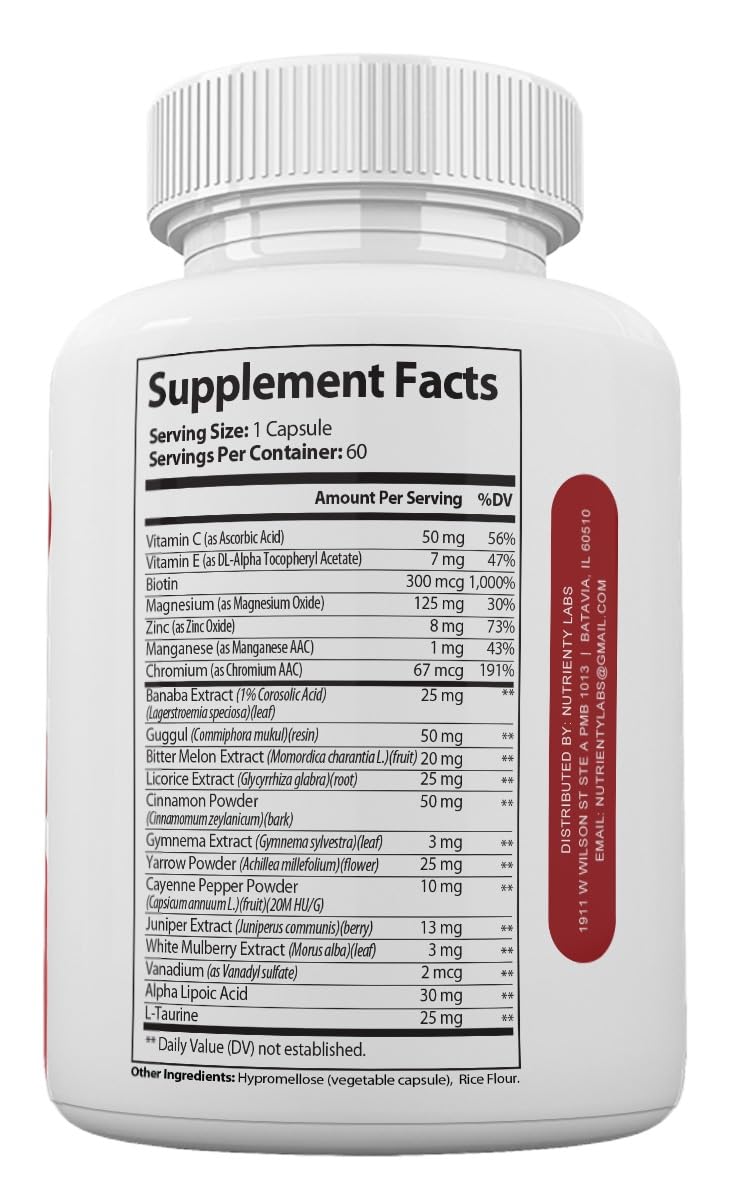 3 Pack 180 Capsules Blood Stabilizer Capsules K41889