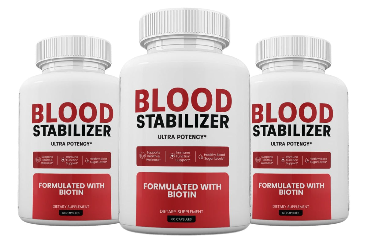 3 Pack 180 Capsules Blood Stabilizer Capsules K41889