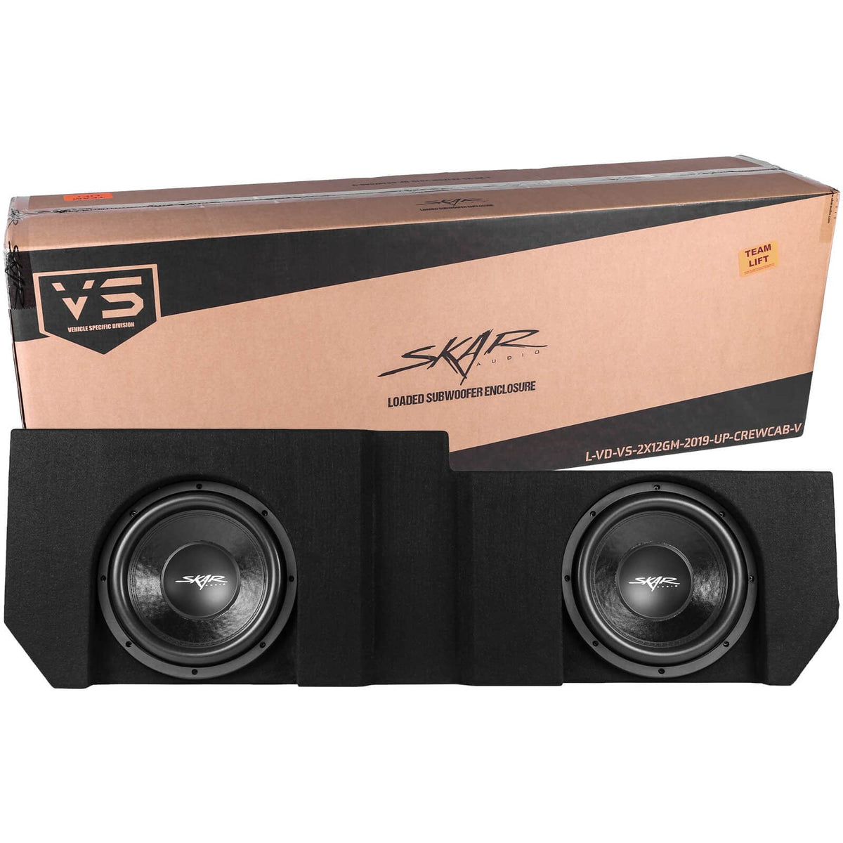 Dual 12" Loaded Ported Subwoofer Enclosure Z558
