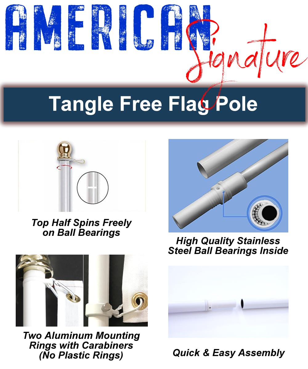 6 Ft Aluminum Flag Pole I25904