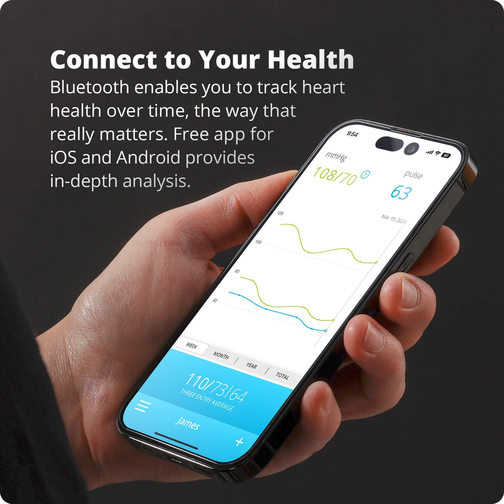 Bluetooth Blood Pressure Monitor with Upper Arm Cuff M178