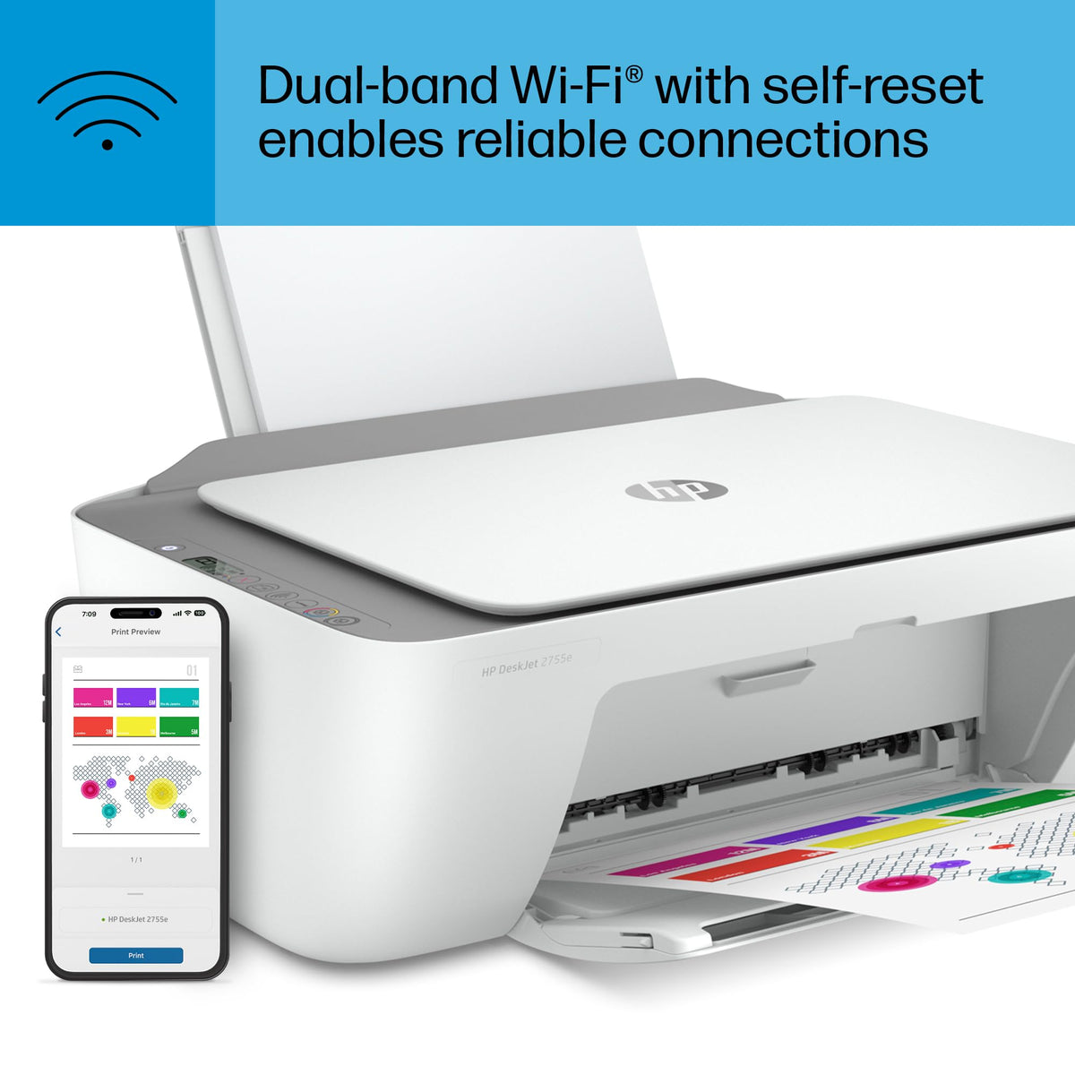 Wireless Color Inkjet Printer M788