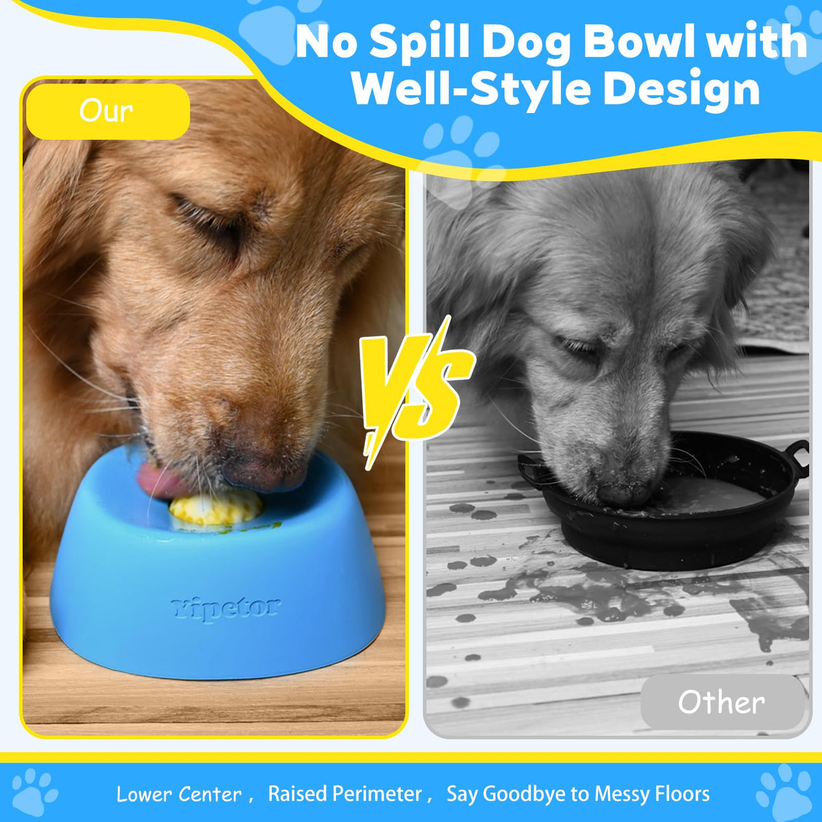 Dog Lick Bowl Slow Feeder Puzzle Toys Z67859