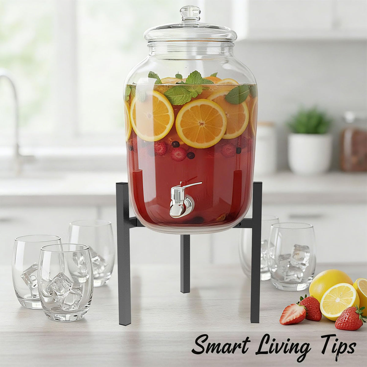 Water Jug Dispenser Stand for 2-5 Gallon I63783