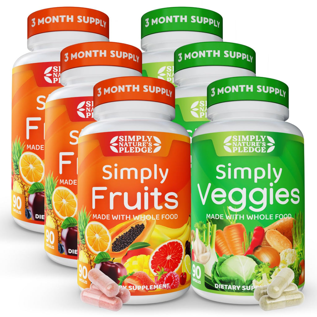 Fruits & Vegetables Supplement, 540 Capsules, 6-Pack S4888