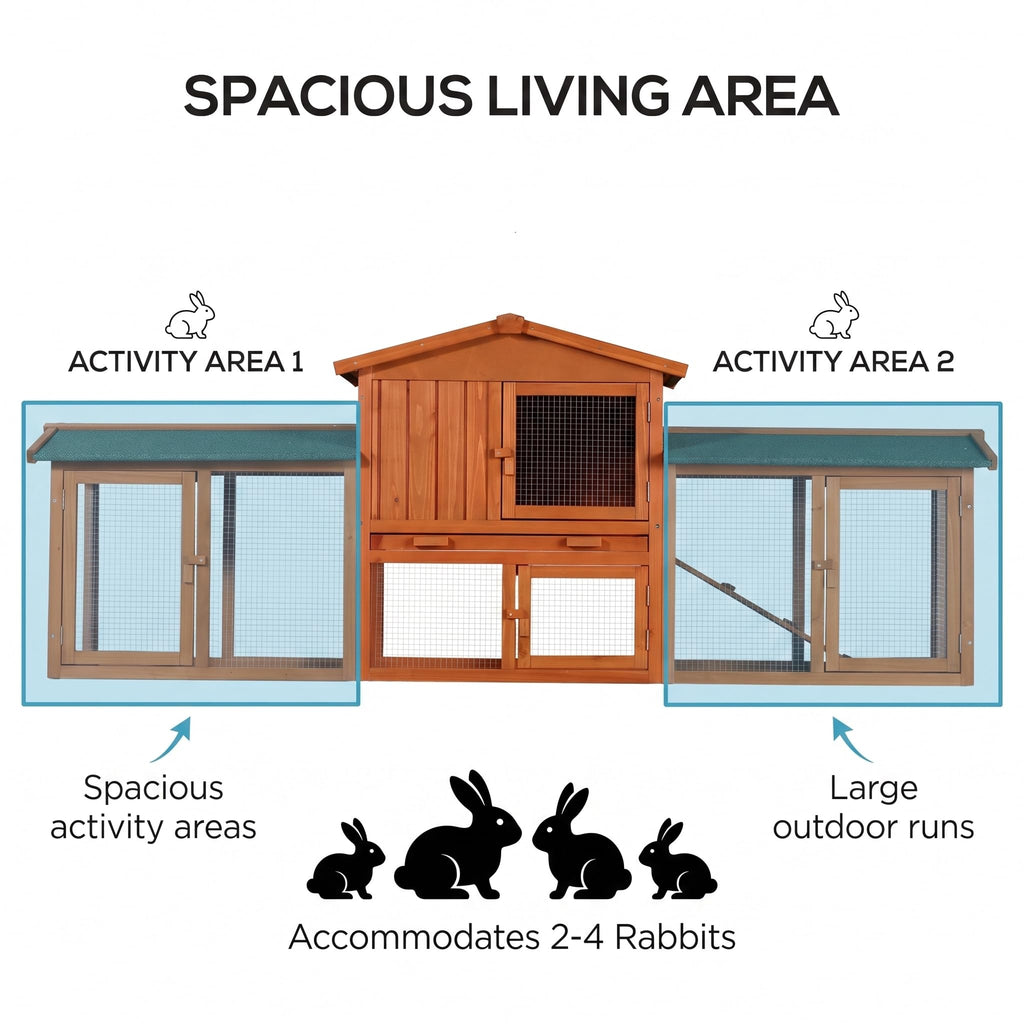 86" Extra Large Rabbit Cage N275