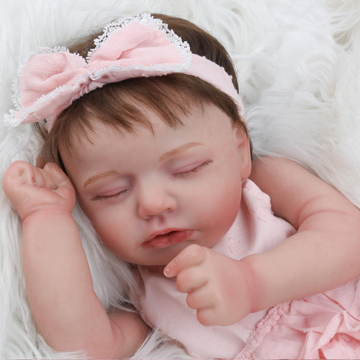 20 Inch Realistic Sleeping Newborn Baby Doll V22236