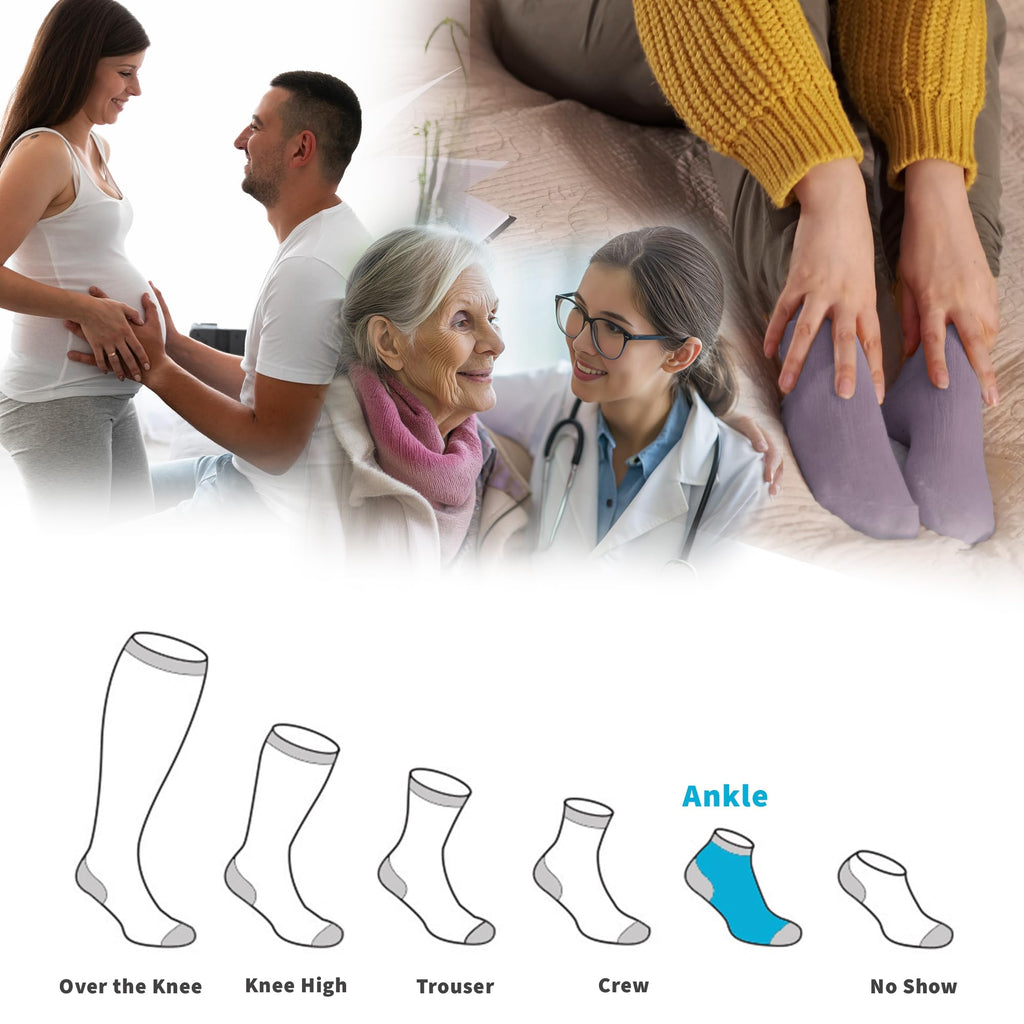 Bamboo Viscose Non Binding Ankle Socks O545