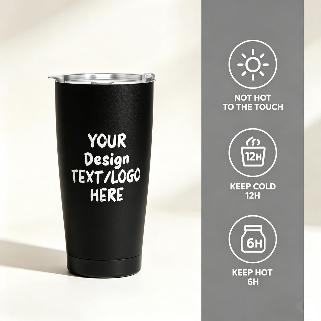 Custom Black Tumbler K53338