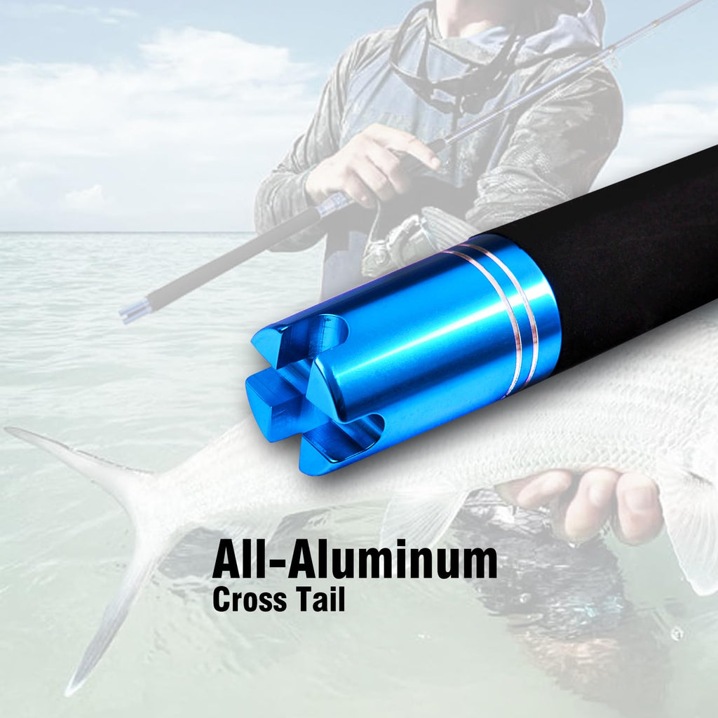 2-Piece Saltwater Spinning Fishing Rod Y178246