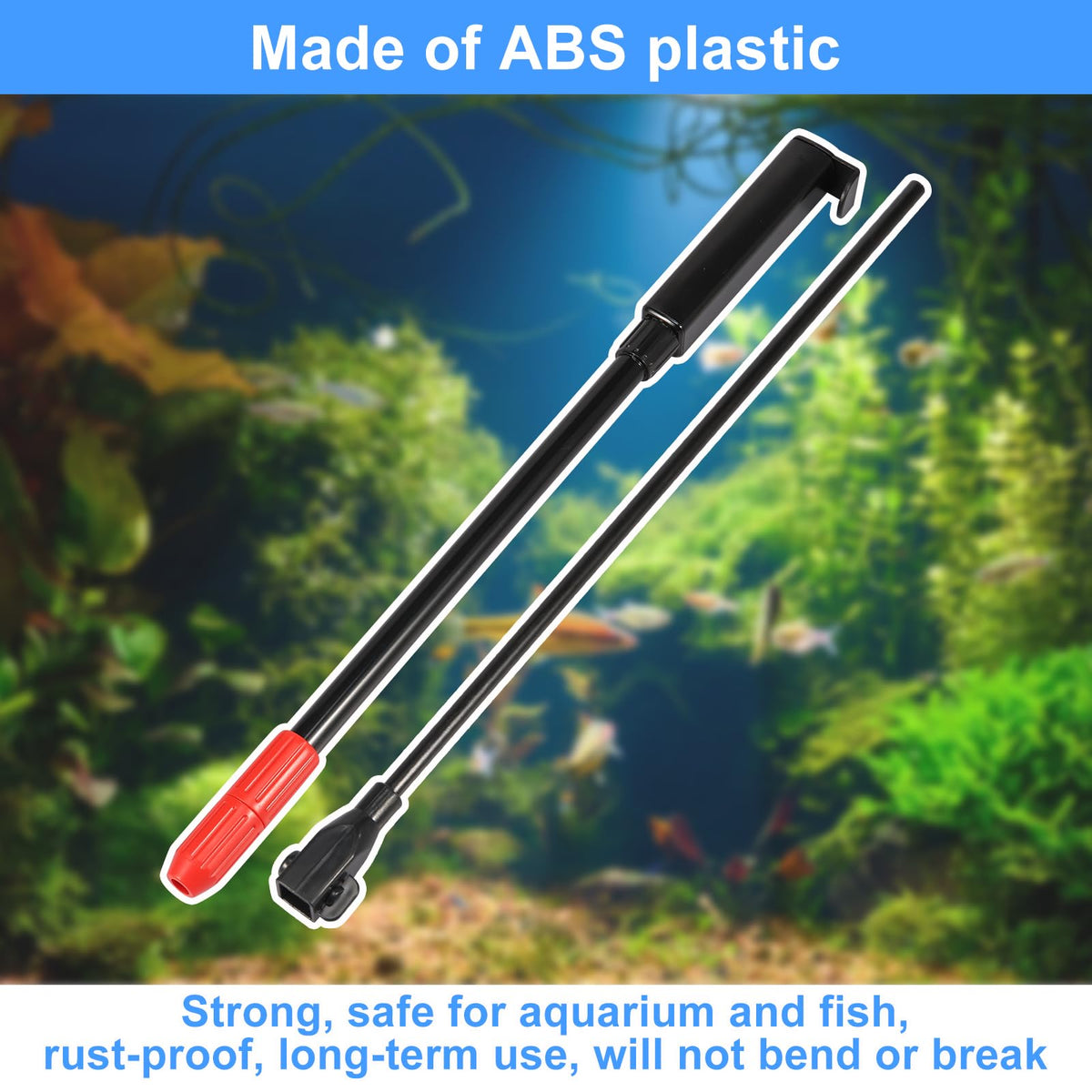 6 in 1 Aquarium Cleaning Kit with Adjustable Handle M31417