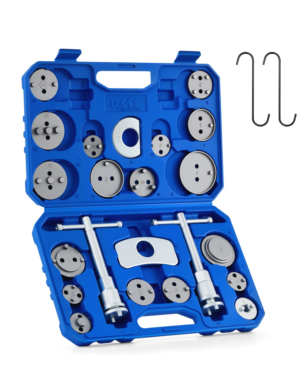 24pc Brake Caliper Compression Tool with Adapters & Hangers H3549