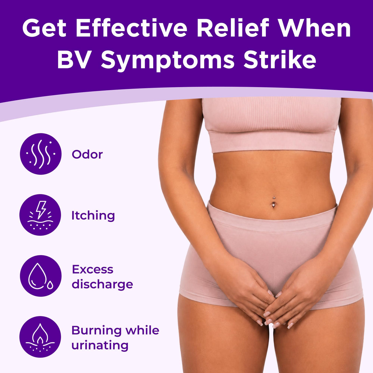 Bacterial Vaginosis Symptoms Ointment, 0.5 Oz Y428255