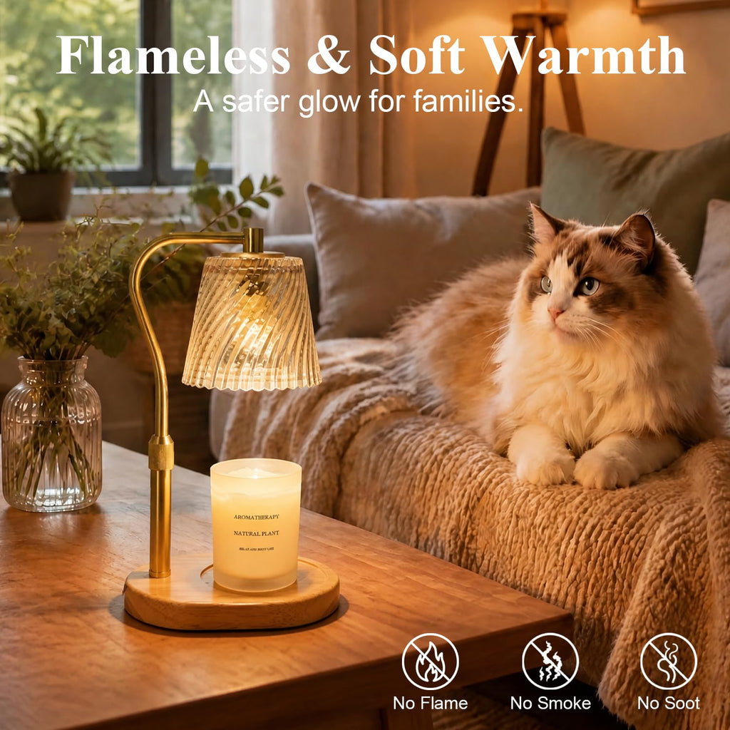 Candle Warmer Lamp with Timer and Dimmable X216086