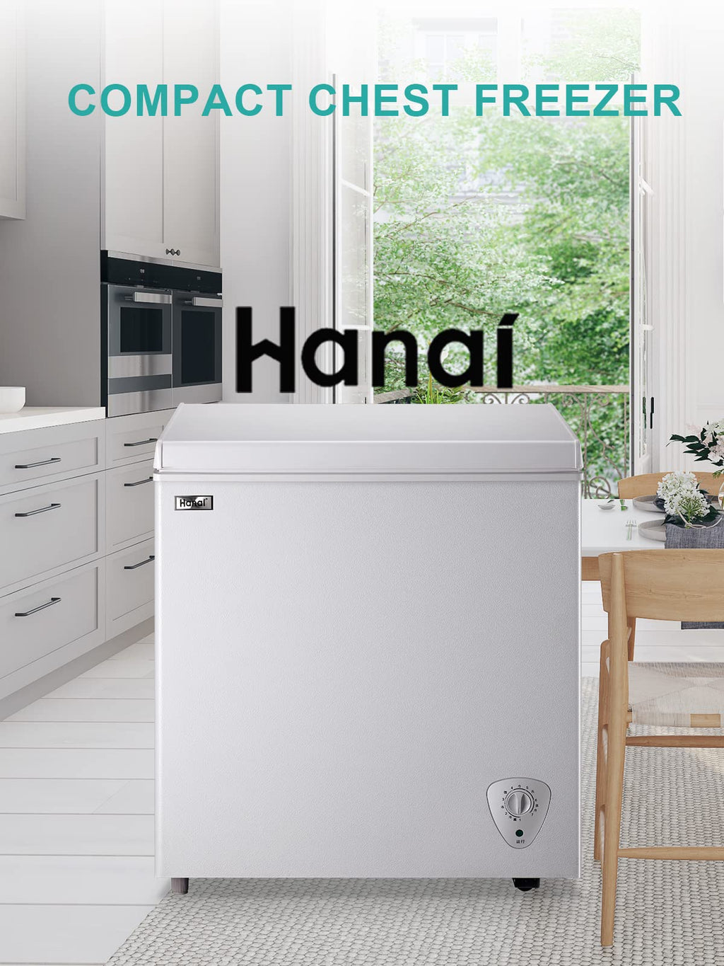 White 5.0 Cu.Ft Chest Freezer I931847