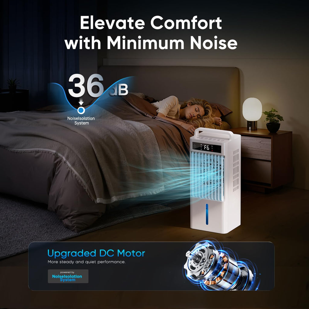 Portable 4-IN-1 Evaporative Air Cooler 3-Gal E348