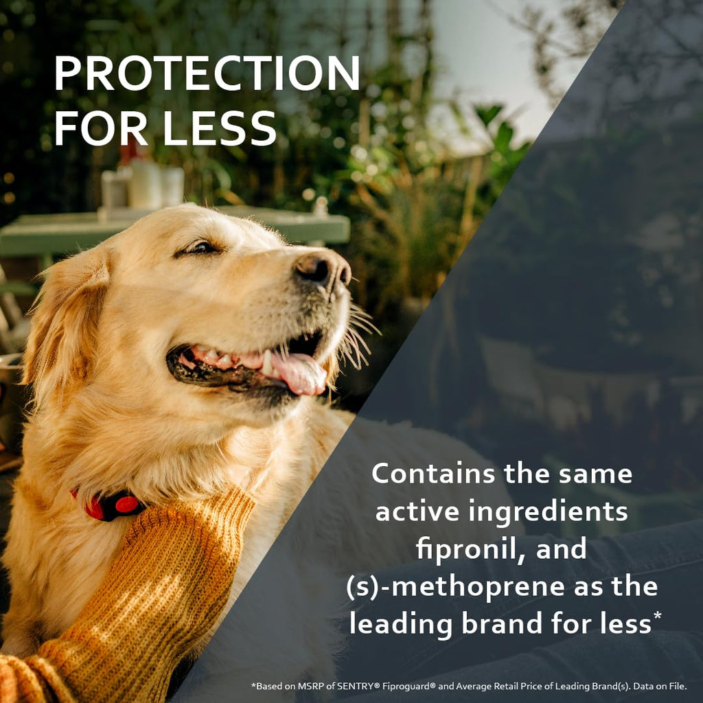 Flea & Tick Dogs 89-132 lbs Fipronil 6-Month Q873253