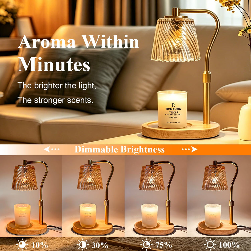 Candle Warmer Lamp with Timer and Dimmable X216086