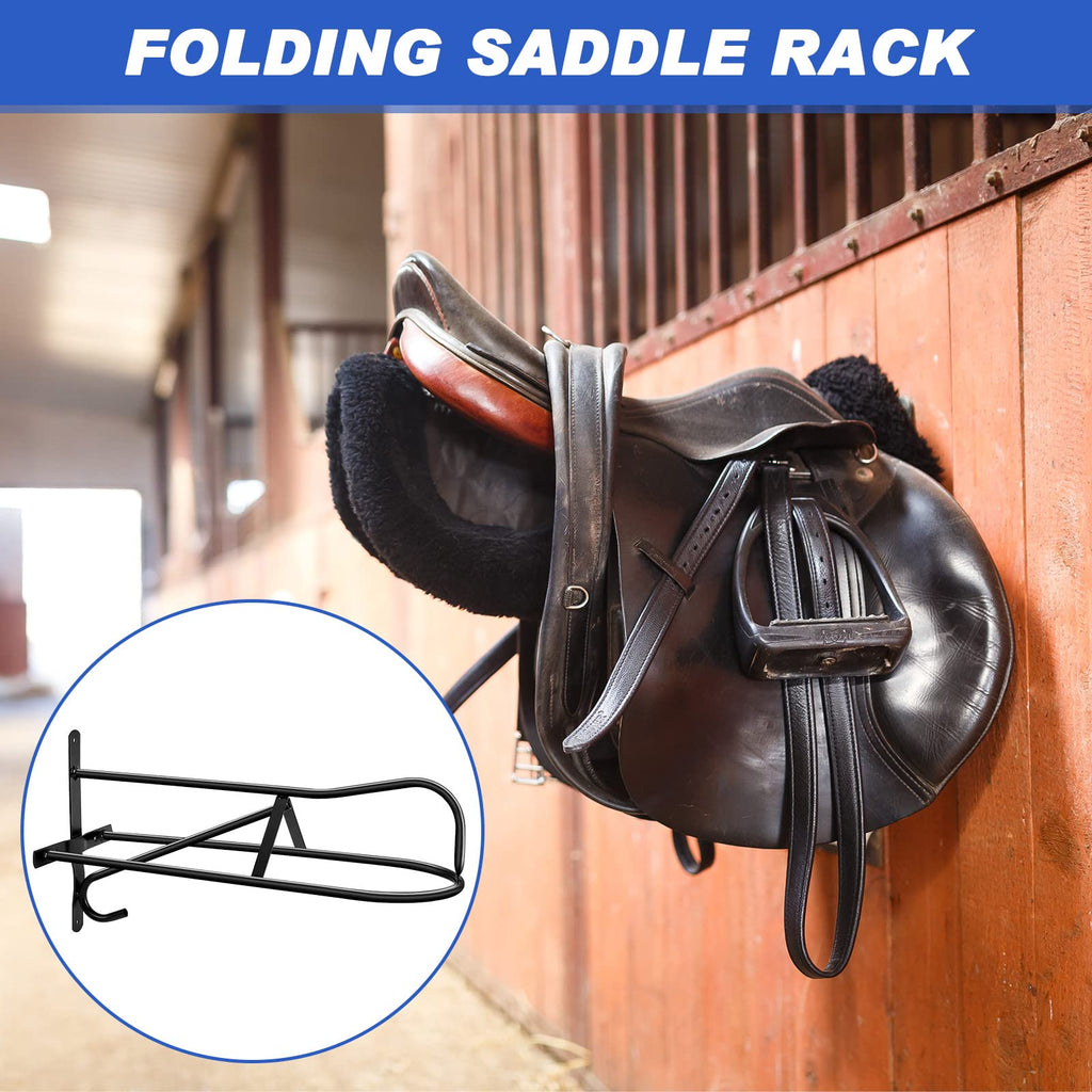 4 Sets Wall Mounted Saddle Rack G157