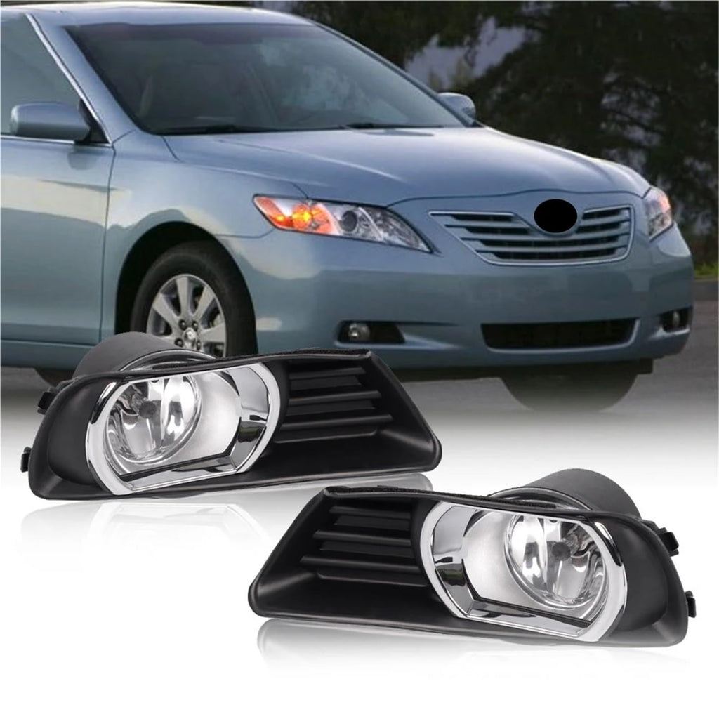 Front Bumper Fog Light Lamp LED Assembly With Switch Wiring Harness H6382
