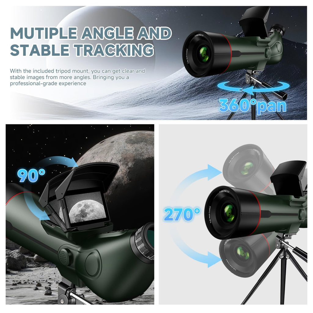 Auto-Focus Portable Digital Electronic Telescope M8225