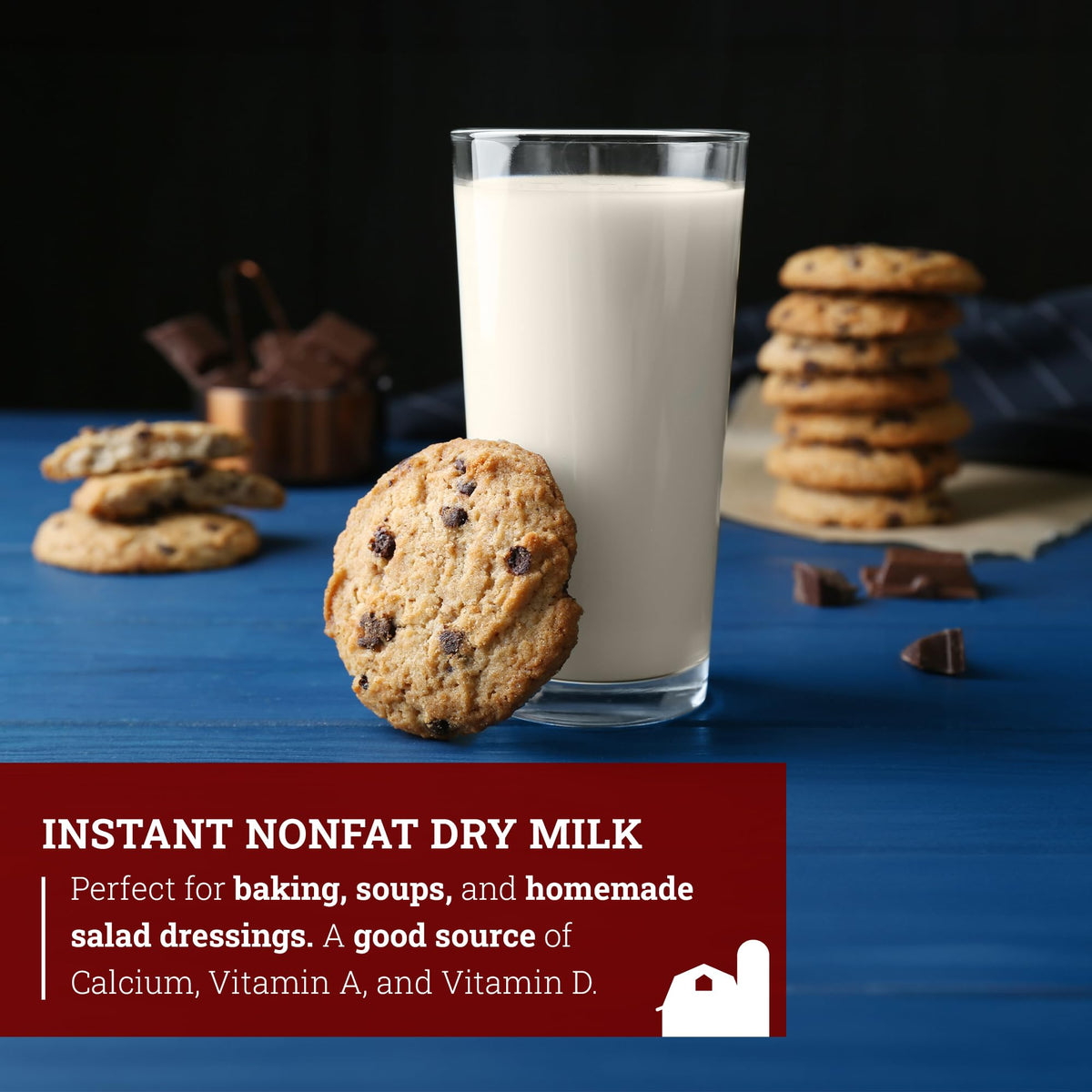 Instant Nonfat Dry Milk Powder, 1LB N1076