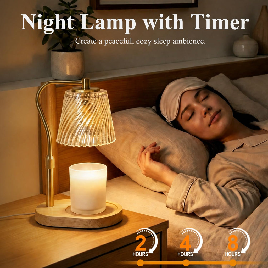 Candle Warmer Lamp with Timer and Dimmable X216086