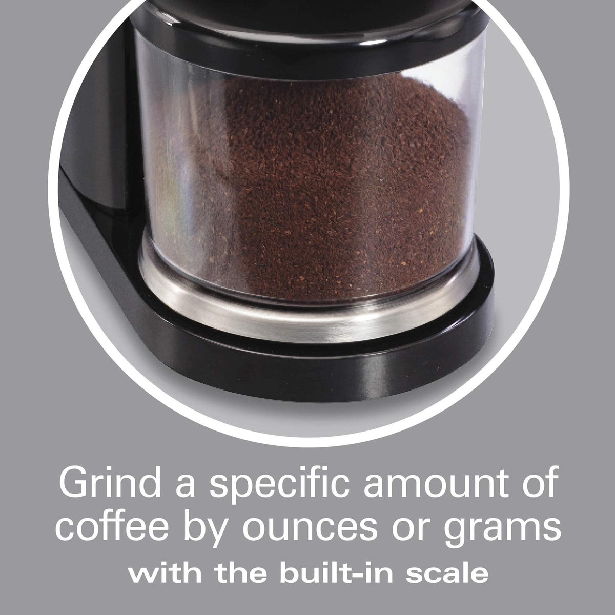 Stainless Steel Conical Burr Digital Coffee Grinder H31877