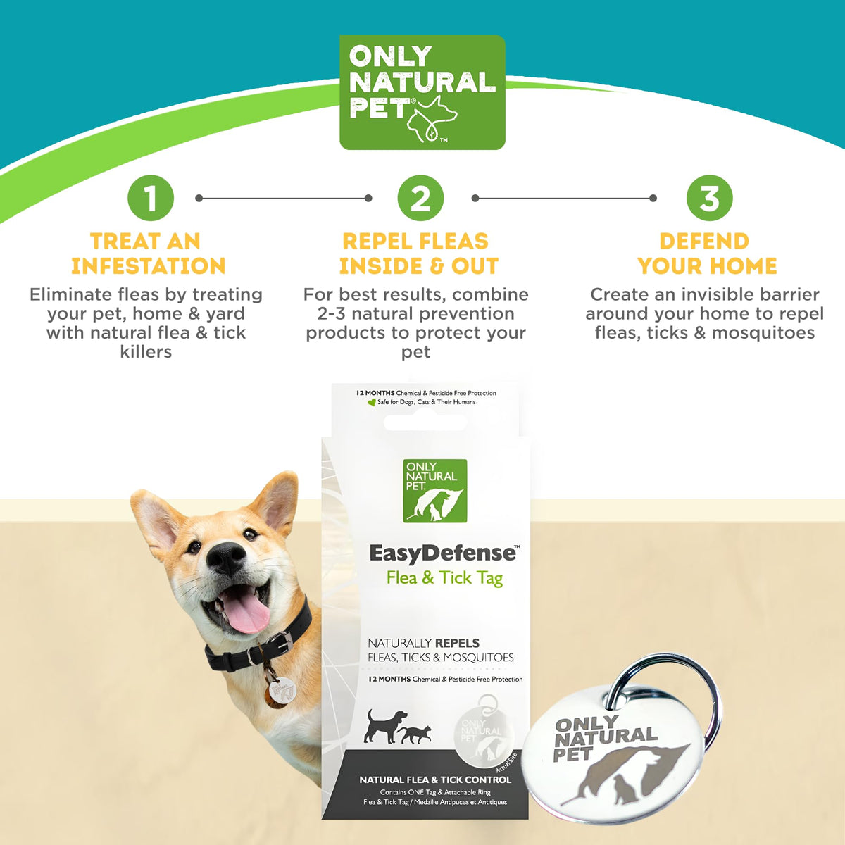 Natural Pet EasyDefense Tag P970