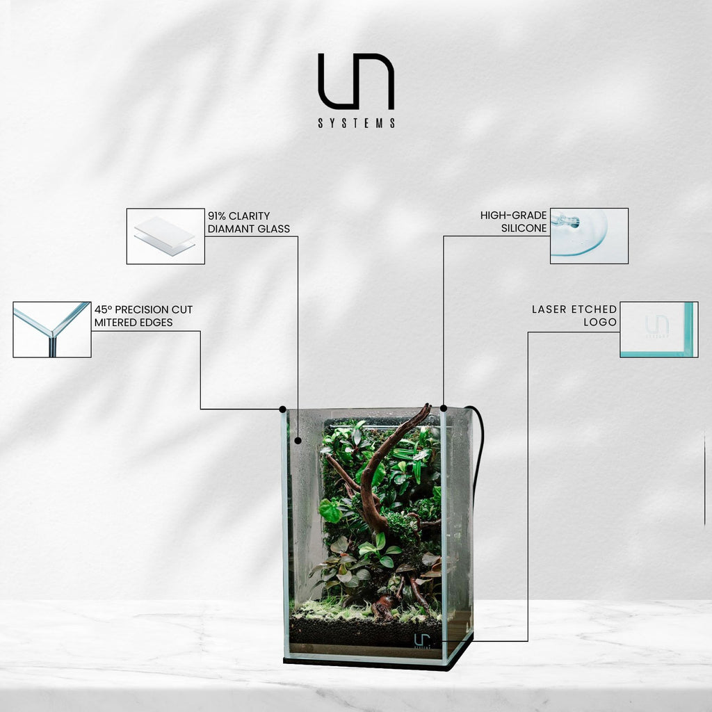 Ultra Clear Rimless Low Iron Glass Aquarium C9765