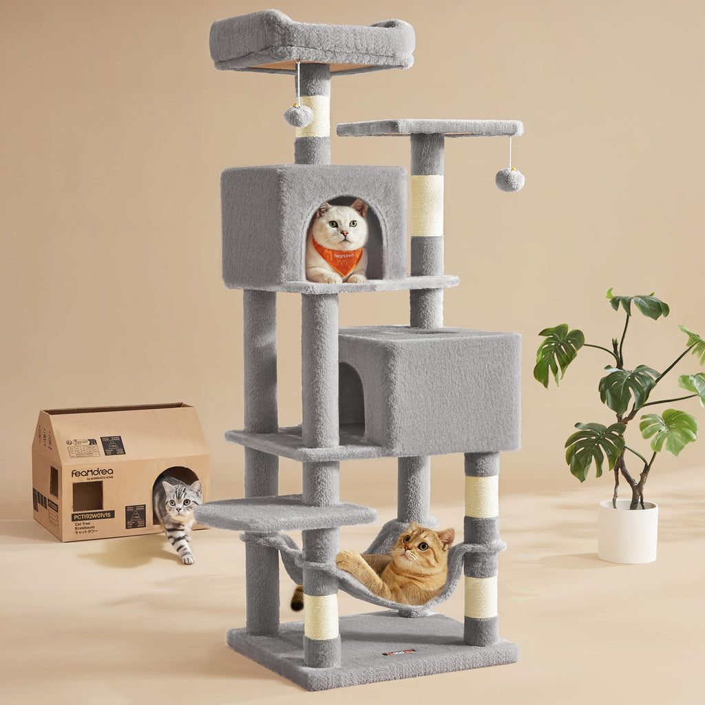 Light Gray Cat Tree P609352