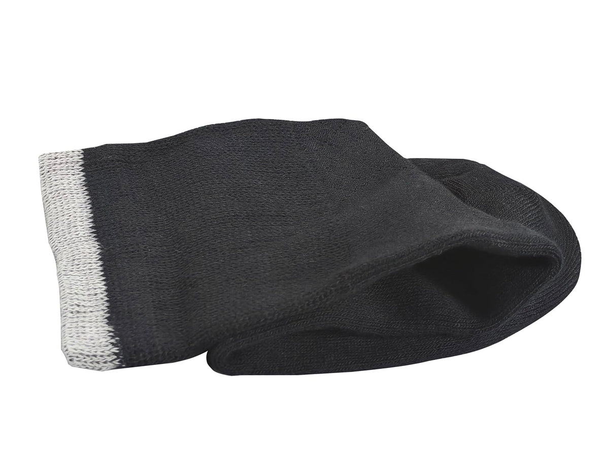 6 Pairs Bamboo Rayon Breathable Quarter Socks with Seamless Toe U2441