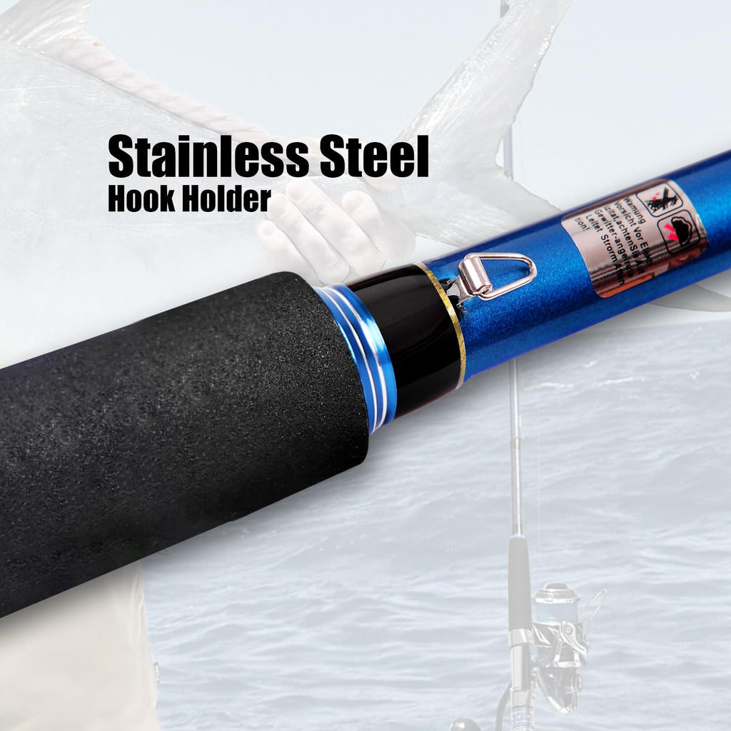 2-Piece Saltwater Spinning Fishing Rod Y178246