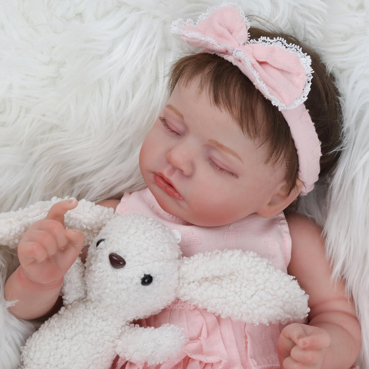 20 Inch Realistic Sleeping Newborn Baby Doll V22236