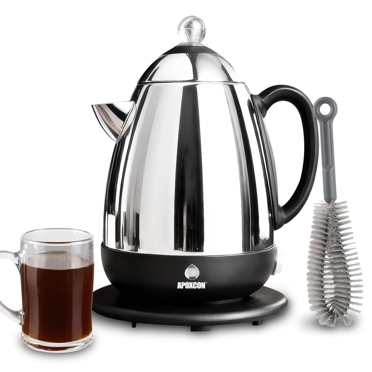 Electric Stainless Steel Coffee Percolator 10 Cup Z532778