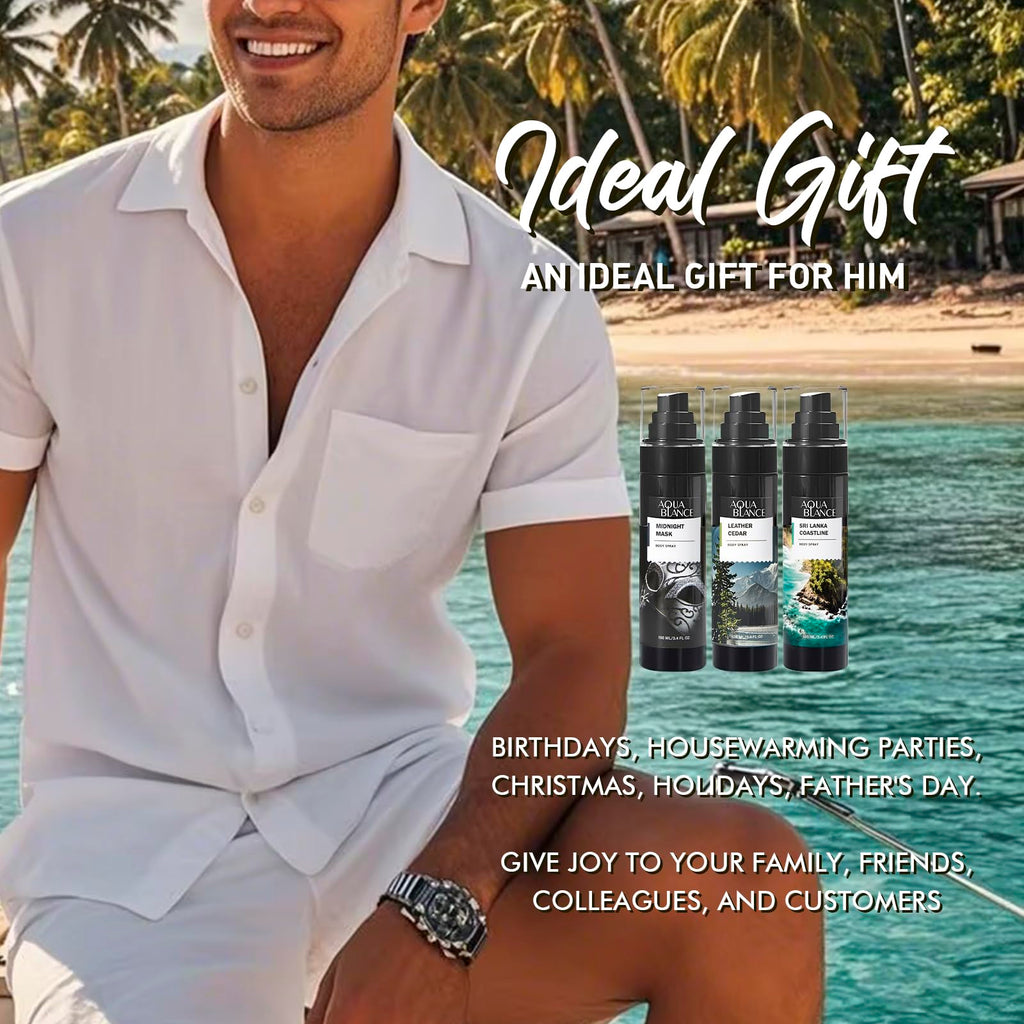 Body Spray for Men 3.4 Fl Oz 3-Pack C9092