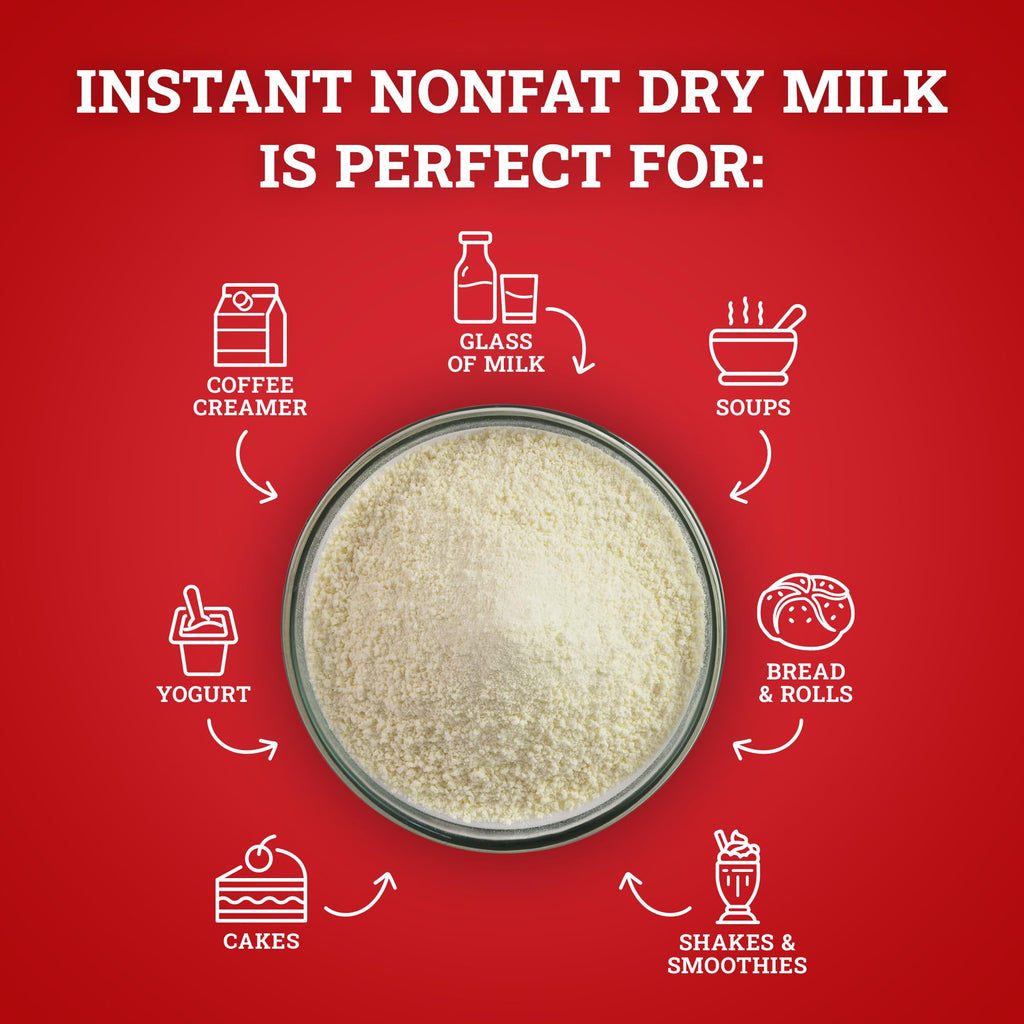 Instant Nonfat Dry Milk Powder, 1LB N1076