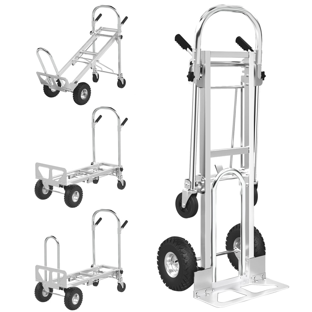 4 in 1 Stainless Steel Folding Hand Truck Dolly Y7303