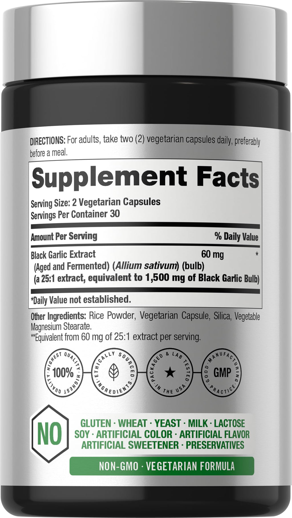 Aged Garlic Extract Capsules 60 Count I384